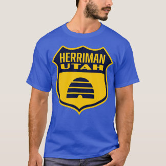 T-shirt Herriman Utah Retro Pavillon bleu
