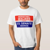 T-shirt Herschel Walker US Senate Georgia 2022 (Devant)