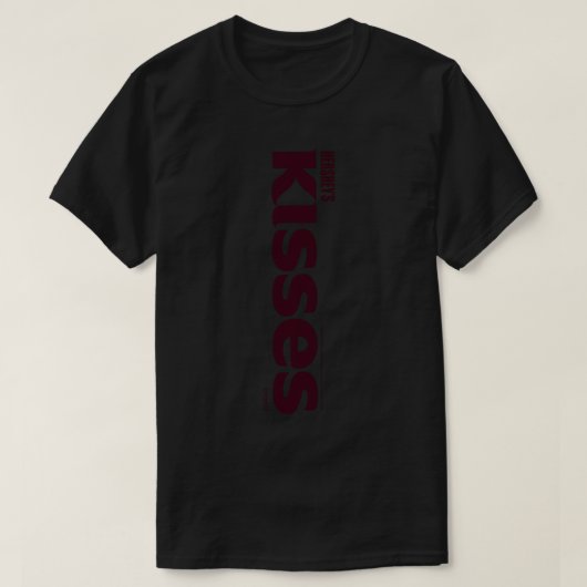 T-shirt Hershey's Kisses Center Texte Logo Design Long Sl (Design devant)