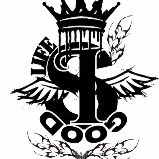 T-shirt 'Het leven is goed' Sleutelhanger