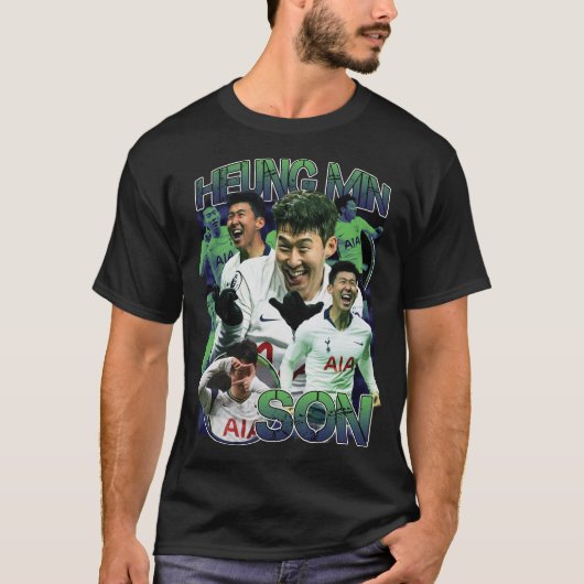 T-shirt Heung Min Son | Football Bootleg Tee (Devant)