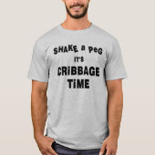 T-shirt Heure de Cribbage (Devant)
