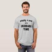 T-shirt Heure de Cribbage (Devant entier)