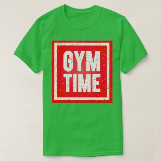 T-shirt Heure de gym (Design devant)