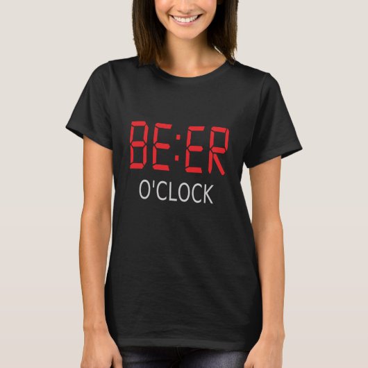 T-shirt Heure de la bière (Devant)