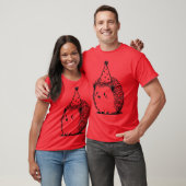 T-shirt Heure de la fête de hérisson (Unisexe)