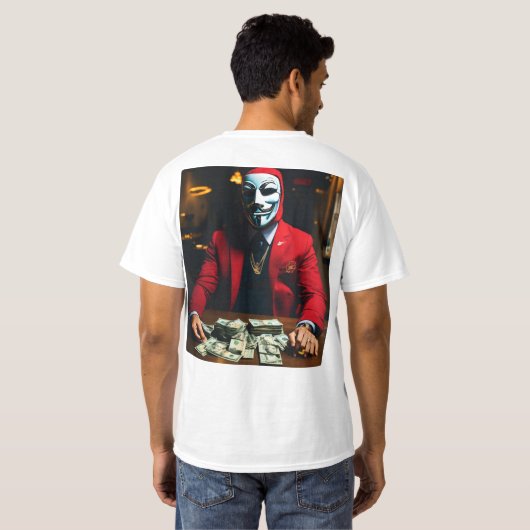 T-shirt Heure de l'argent (Dos entier)