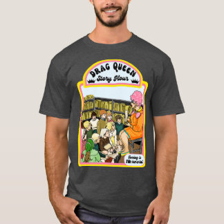 T-shirt Heure de l'histoire de glisser