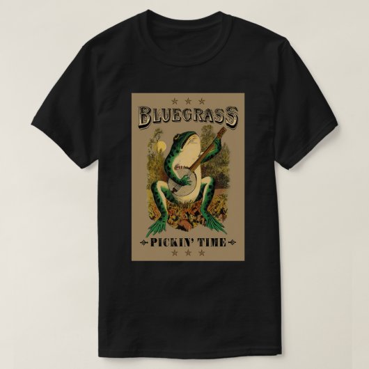 T-shirt Heure de Pickin de Bluegrass (Design devant)