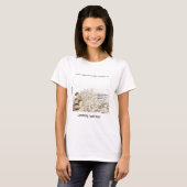 T-shirt Heure de pointe Lemmings amusant (Devant entier)