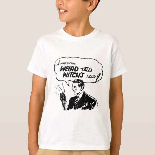 T-shirt Heure de sorcières de contes étranges (Devant)