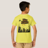 T-shirt Heure des Sorciers murmure jaune (Dos entier)
