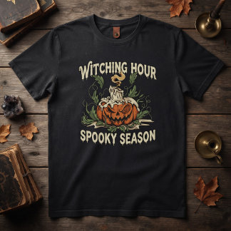 T-shirt Heure des Sorciers Saison Épouvante Halloween Citr