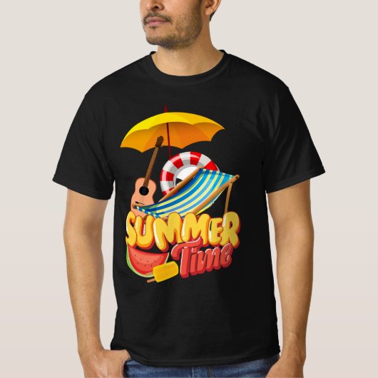 T-shirt Heure d'été (Devant)