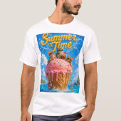 T-shirt Heure d'été (Devant)