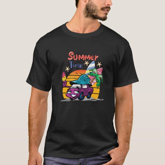 T-shirt Heure d'été (Devant)