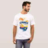 T-shirt heure d'été (Devant entier)