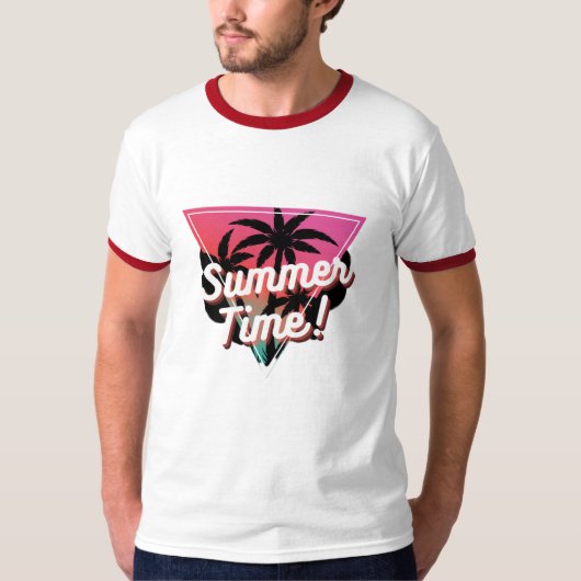 T-shirt Heure d'été (Devant)