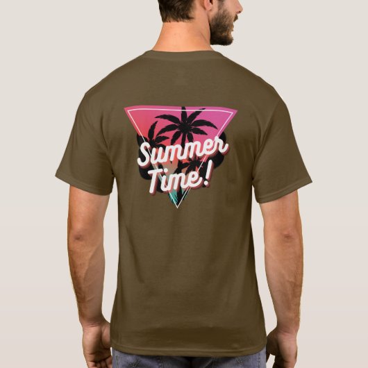 T-shirt Heure d'été (Dos)