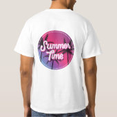 T-shirt Heure d'été (Dos)