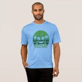 T-SHIRT HEURE D'ÉTÉ PISCINE. (Devant entier)