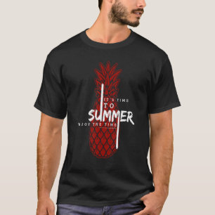 T-shirt Heure d'été pour les femmes Ananas