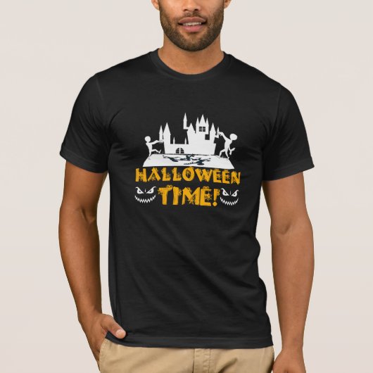 T-shirt Heure d'Halloween (Devant)