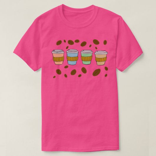 T-shirt Heure du café (Design devant)