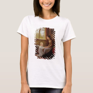 T-shirt Heure du coucher, 1890 (huile sur le panneau)