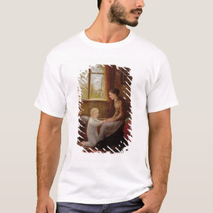 T-shirt Heure du coucher, 1890 (huile sur le panneau)