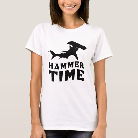 T-shirt Heure du marteau | Conception Pour Les Amateurs De (Devant)