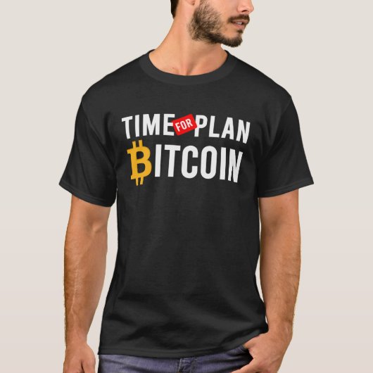 T-shirt Heure Du Plan B Cryptodevise & Blockchain (Devant)