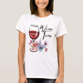 T-SHIRT HEURE DU VIN (Devant)