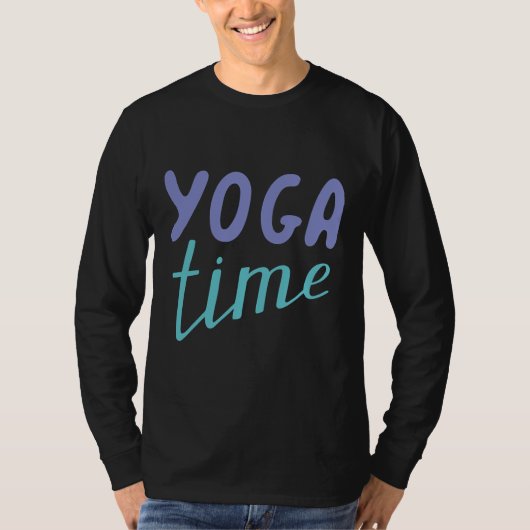 T-shirt Heure du yoga (Devant)