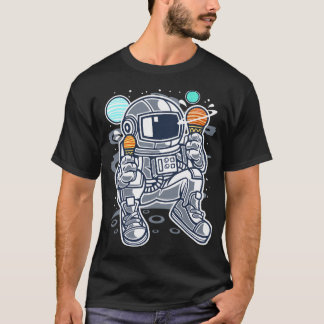 T-shirt Heure Icecream de l'astronaute