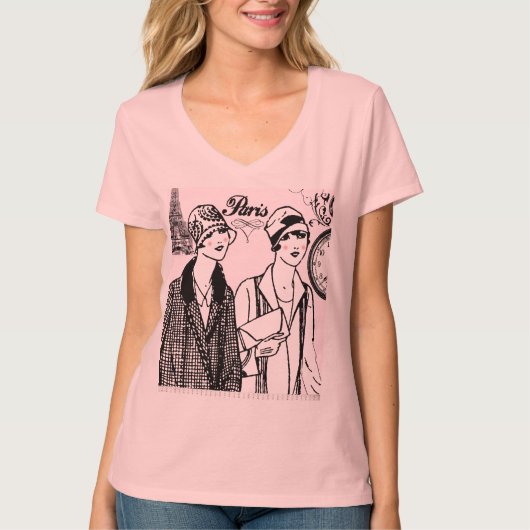 T-shirt Heure pour Paris (Devant)