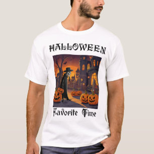 T-shirt heure préférée de l'halloween