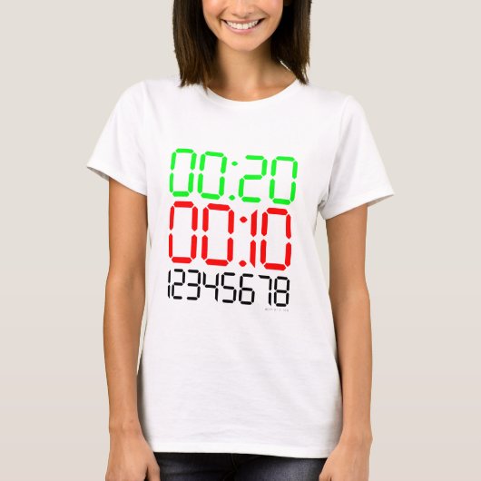 T-shirt Heure tabata (Devant)
