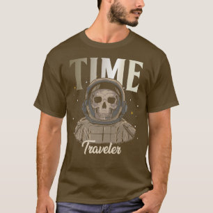 T-shirt Heure Voyageur Astronaut Voyage Space Ship Rocket