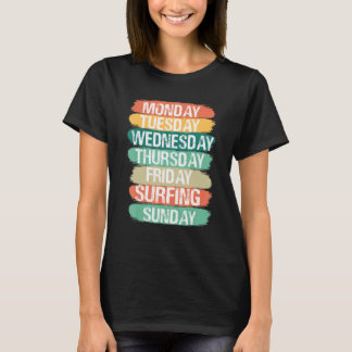 T-shirt Heures d'ouverture Lundi Mercredi Vendredi Samedi 