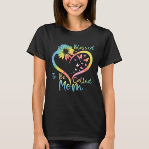 T-shirt Heureuse d'être appelée maman Jolie fête des mères