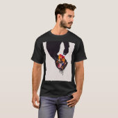 T-shirt Heureuse ignorance de l'illusion (Devant entier)