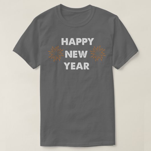 T-SHIRT HEUREUSE NOUVELLE ANNÉE 2021 2 (Design devant)