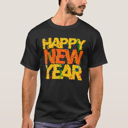 T-shirt HEUREUSE NOUVELLE ANNÉE 2022 Famille correspondant (Devant)