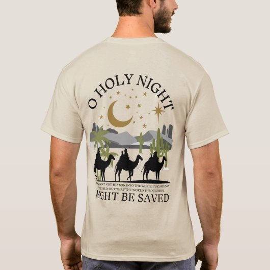 T-SHIRT HEUREUSE NUIT (Dos)