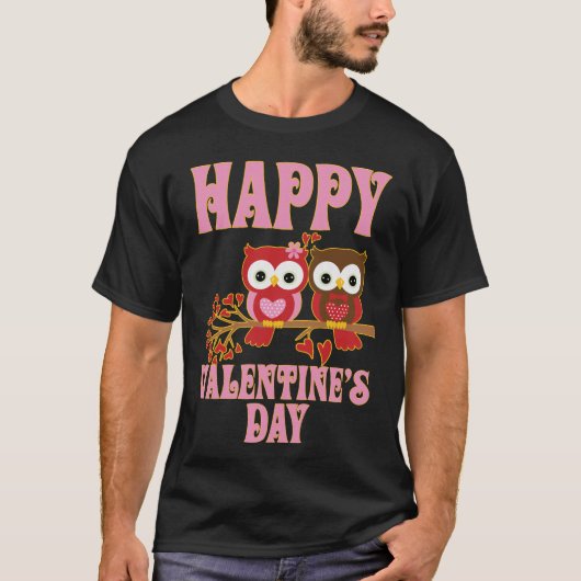 T-shirt Heureuse Sainte-Valentin (Devant)