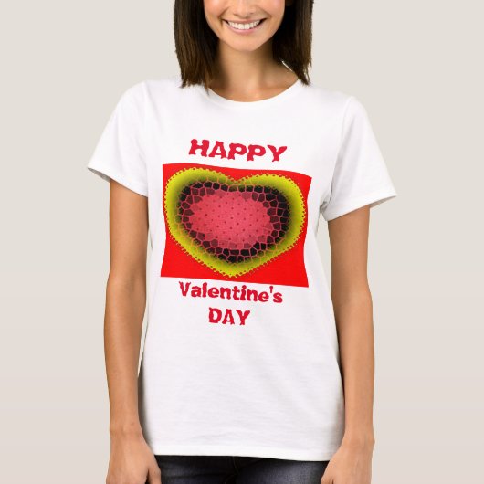 T-shirt Heureuse Sainte-Valentin (Devant)