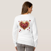 T-shirt Heureuse Sainte-Valentin (Dos entier)