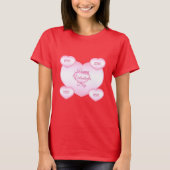 T-shirt Heureuse Sainte-Valentin (Devant)