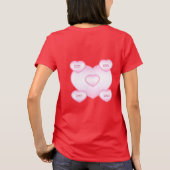 T-shirt Heureuse Sainte-Valentin (Dos)